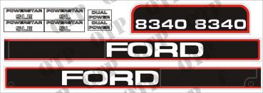 Aufkleber Set Ford 8340 (bis zu 96)