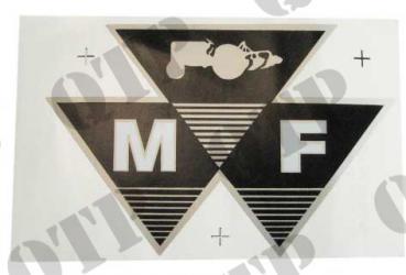 Abziehbild Aufkleber  Triangular Massey Ferguson Large