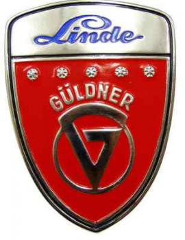 Emblem Güldner Linde Metall