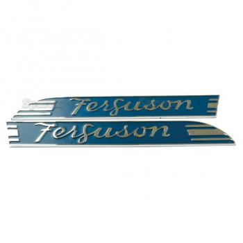 Emblem Set Massey Ferguson Typenschild MF TO20